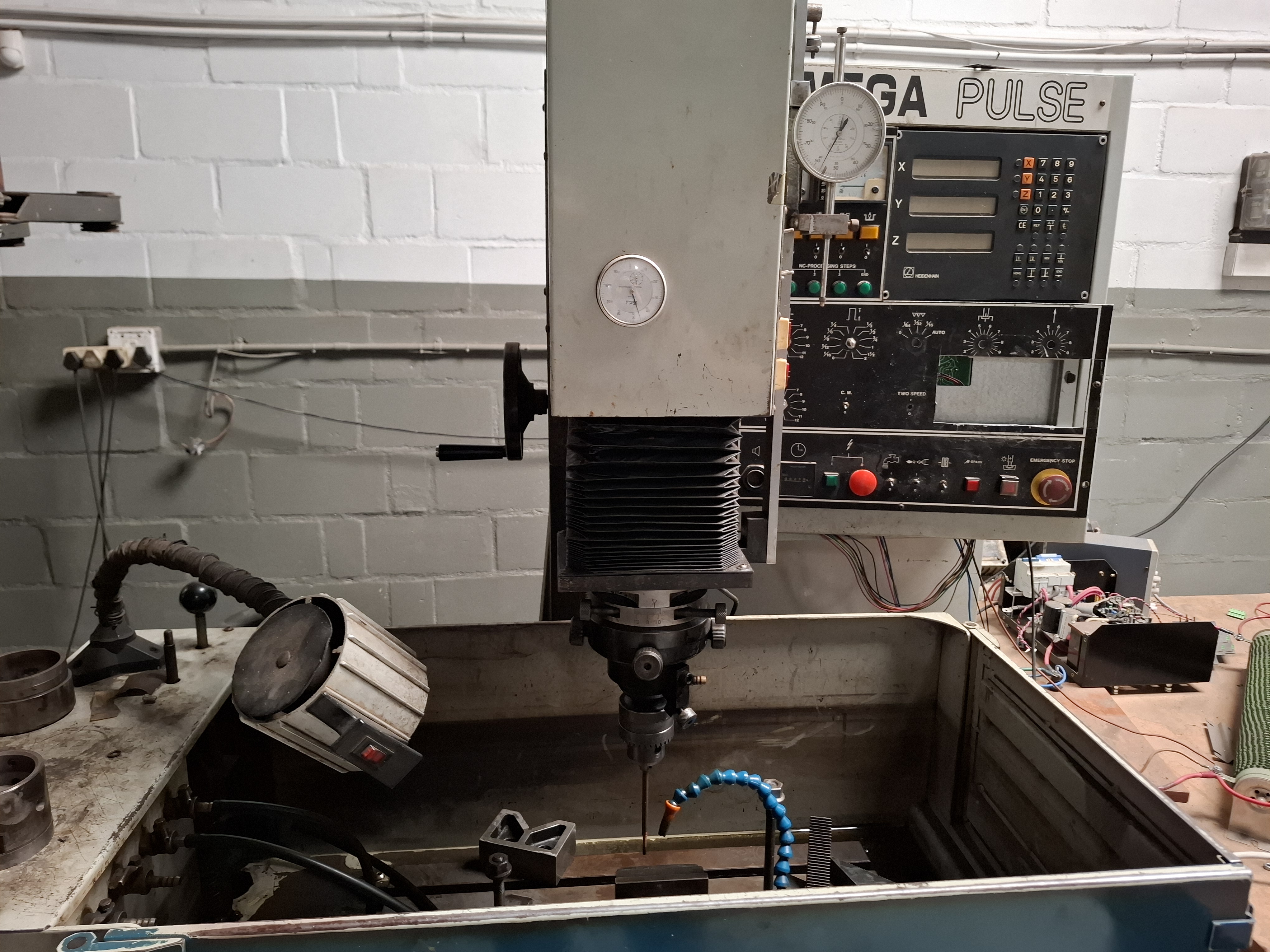 EDM sparking example